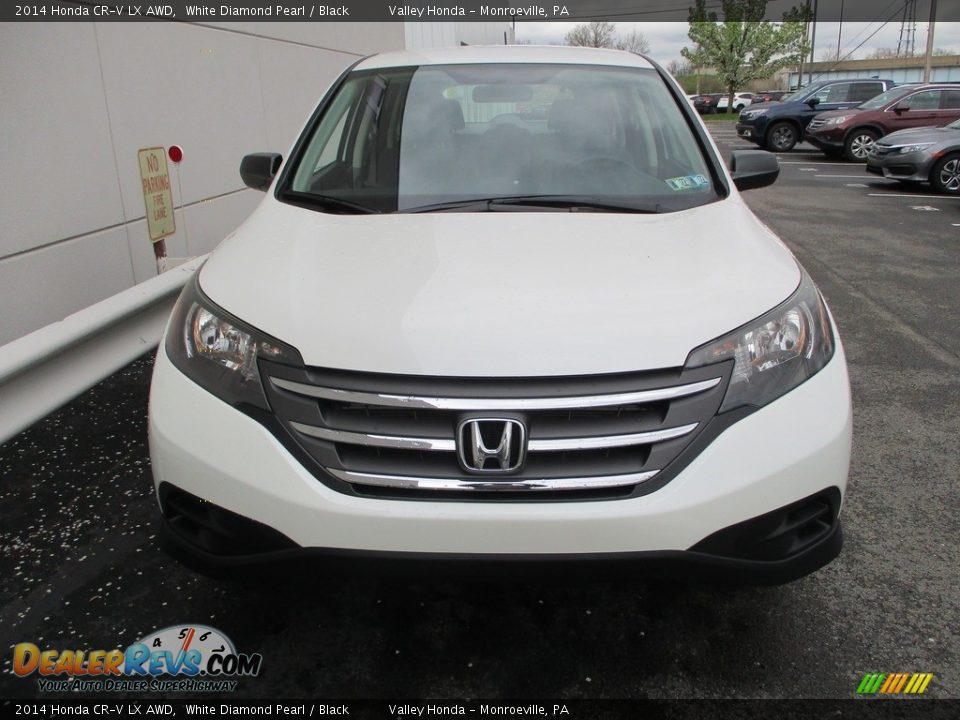 2014 Honda CR-V LX AWD White Diamond Pearl / Black Photo #8