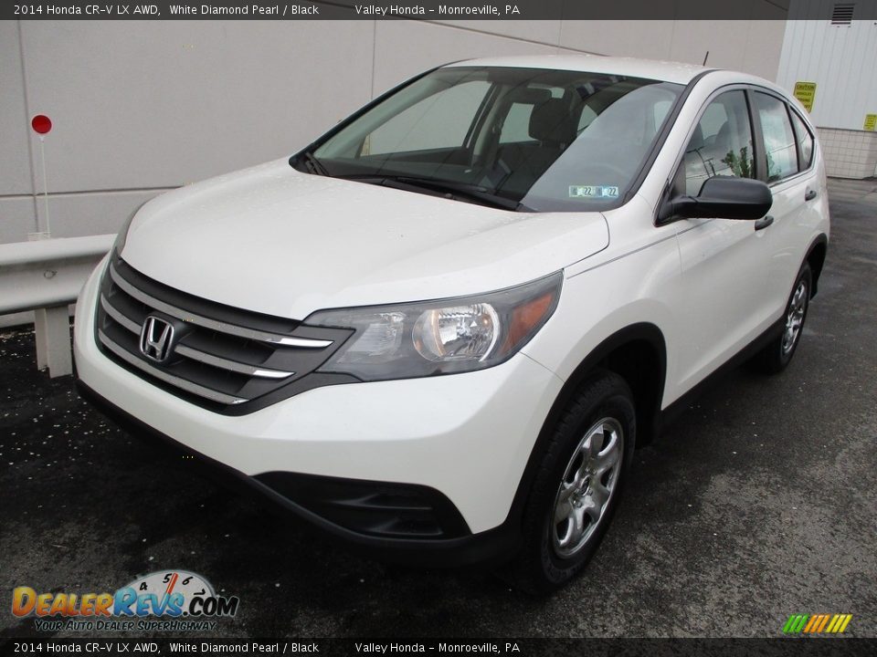 2014 Honda CR-V LX AWD White Diamond Pearl / Black Photo #9