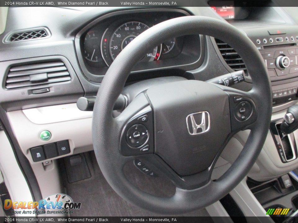 2014 Honda CR-V LX AWD White Diamond Pearl / Black Photo #13