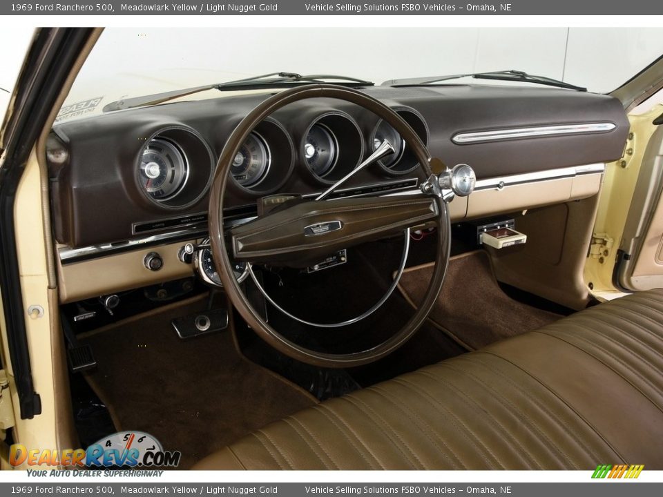 Light Nugget Gold Interior - 1969 Ford Ranchero 500 Photo #8