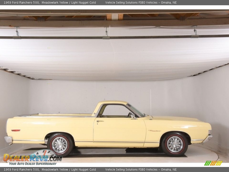 Meadowlark Yellow 1969 Ford Ranchero 500 Photo #15