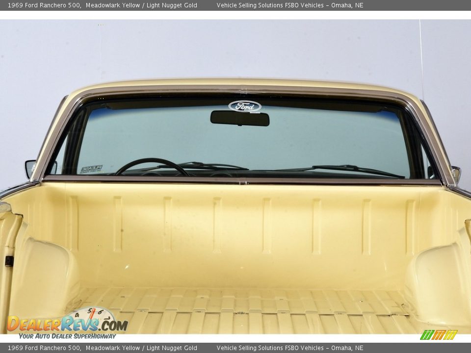 1969 Ford Ranchero 500 Meadowlark Yellow / Light Nugget Gold Photo #19