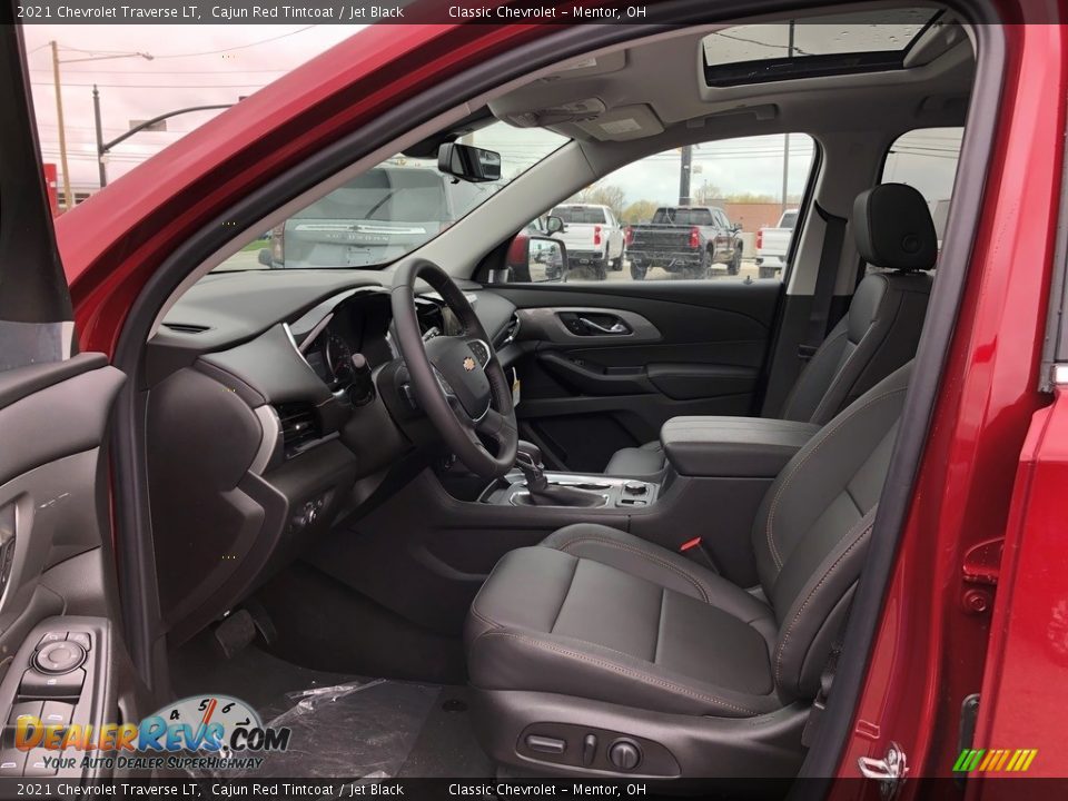 2021 Chevrolet Traverse LT Cajun Red Tintcoat / Jet Black Photo #5