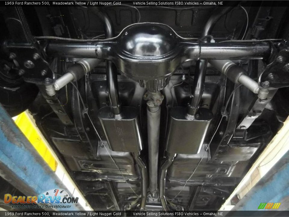 Undercarriage of 1969 Ford Ranchero 500 Photo #25