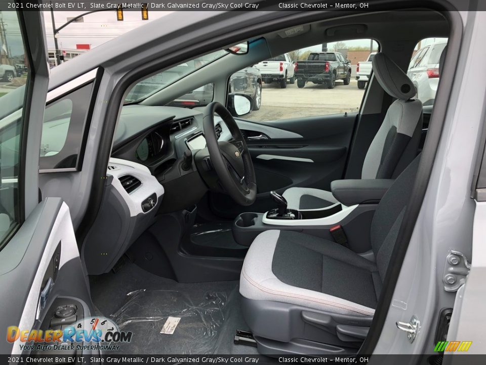 2021 Chevrolet Bolt EV LT Slate Gray Metallic / Dark Galvanized Gray/Sky Cool Gray Photo #5