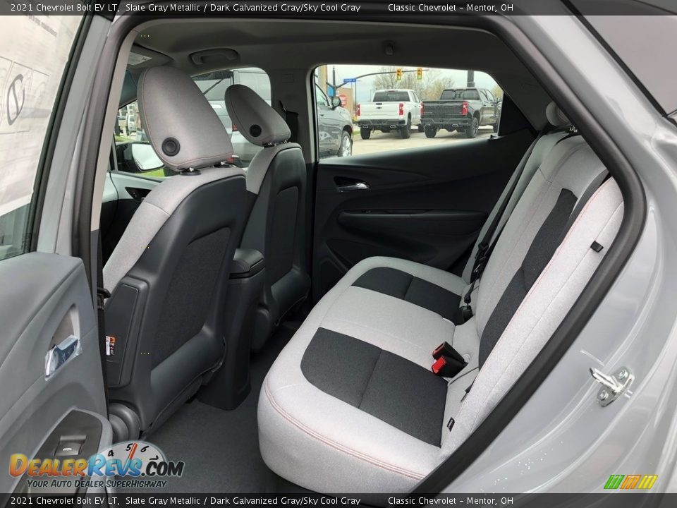 2021 Chevrolet Bolt EV LT Slate Gray Metallic / Dark Galvanized Gray/Sky Cool Gray Photo #6