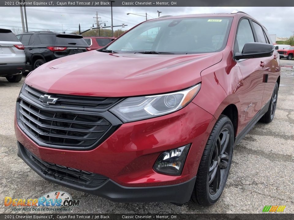 2021 Chevrolet Equinox LT Cajun Red Tintcoat / Jet Black Photo #1