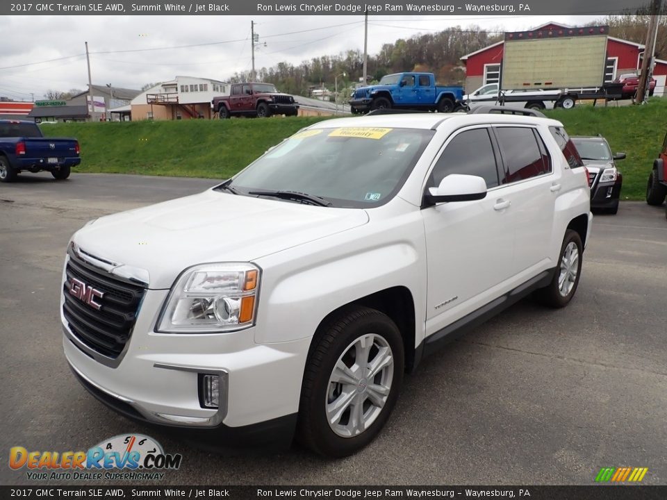 2017 GMC Terrain SLE AWD Summit White / Jet Black Photo #1