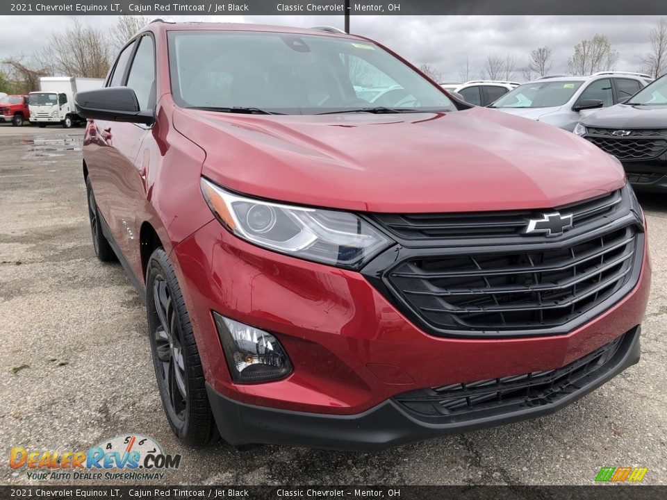 2021 Chevrolet Equinox LT Cajun Red Tintcoat / Jet Black Photo #2