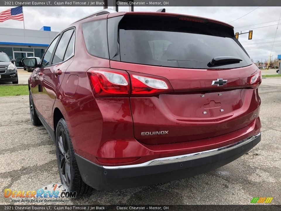 2021 Chevrolet Equinox LT Cajun Red Tintcoat / Jet Black Photo #4