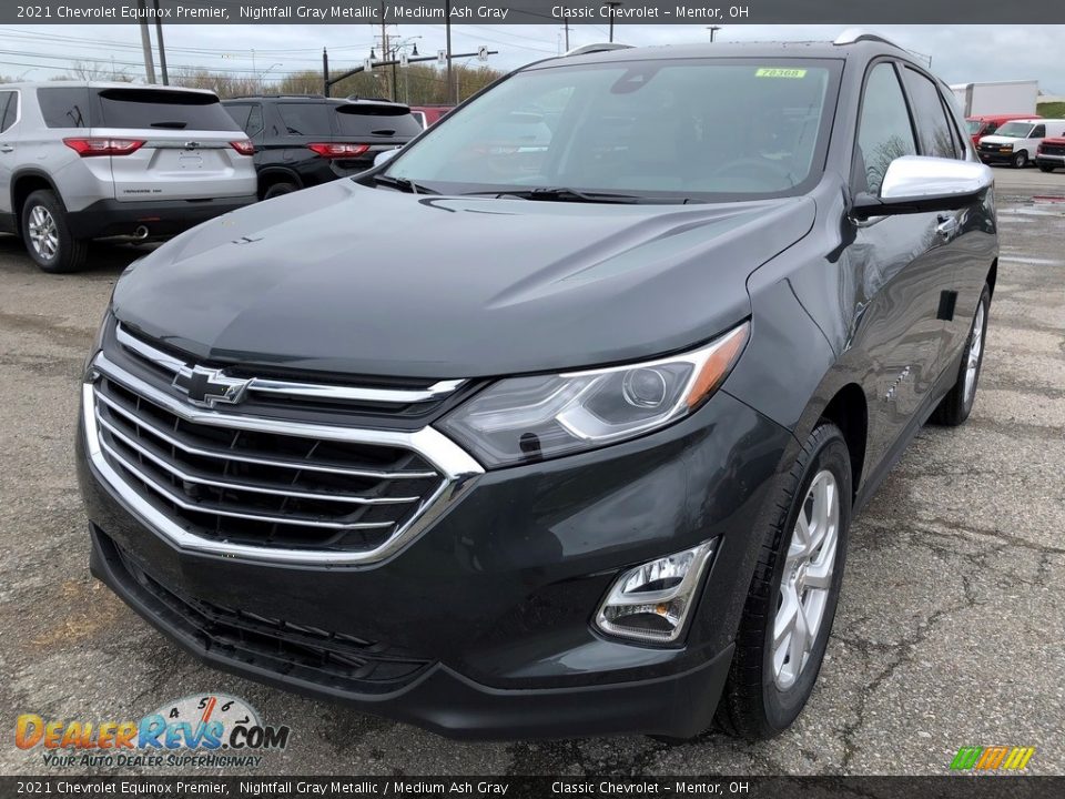 2021 Chevrolet Equinox Premier Nightfall Gray Metallic / Medium Ash Gray Photo #1