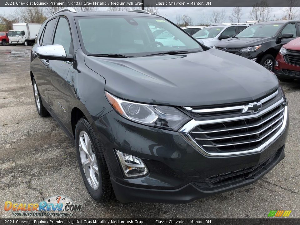 2021 Chevrolet Equinox Premier Nightfall Gray Metallic / Medium Ash Gray Photo #2