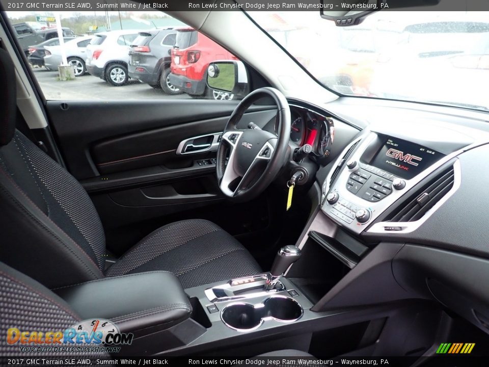 2017 GMC Terrain SLE AWD Summit White / Jet Black Photo #11