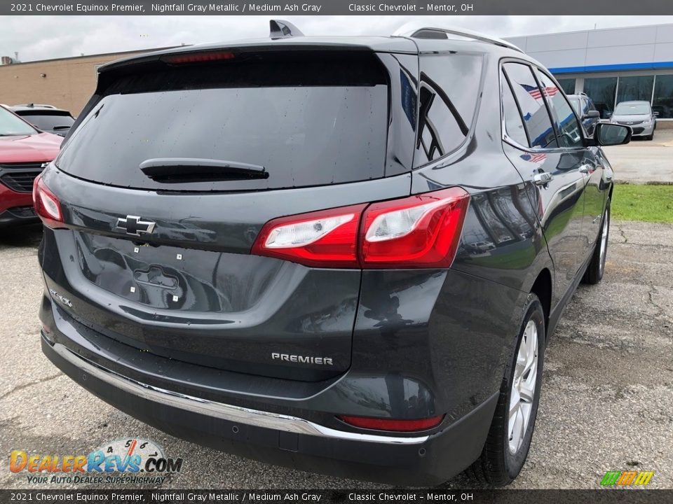 2021 Chevrolet Equinox Premier Nightfall Gray Metallic / Medium Ash Gray Photo #3