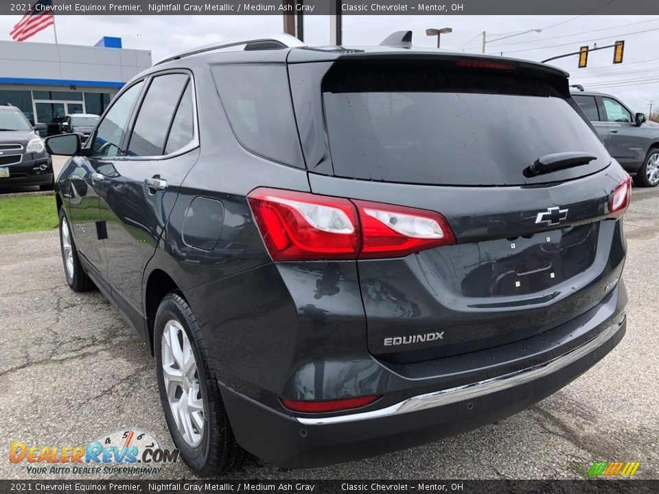 2021 Chevrolet Equinox Premier Nightfall Gray Metallic / Medium Ash Gray Photo #4