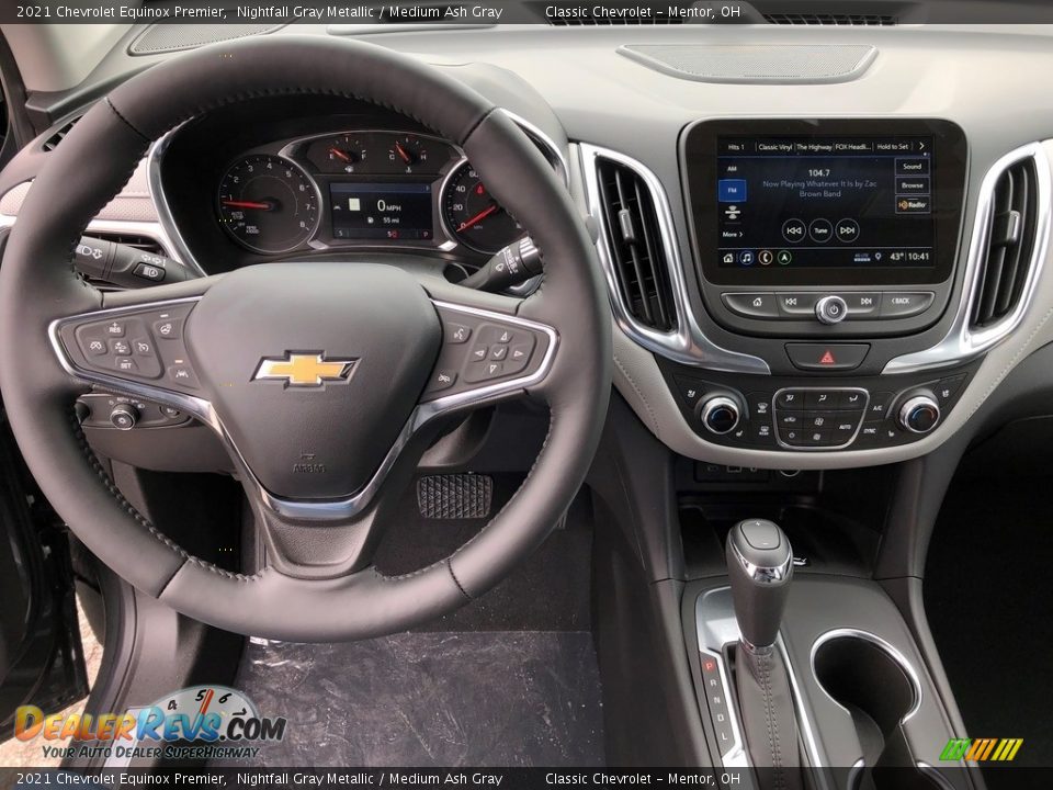 2021 Chevrolet Equinox Premier Nightfall Gray Metallic / Medium Ash Gray Photo #7