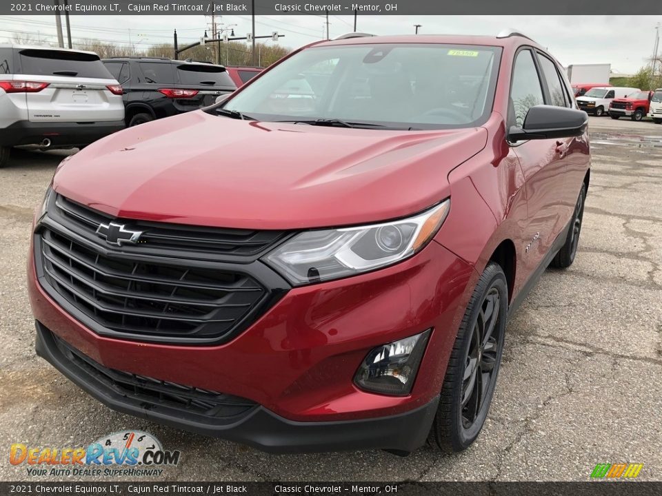 2021 Chevrolet Equinox LT Cajun Red Tintcoat / Jet Black Photo #1