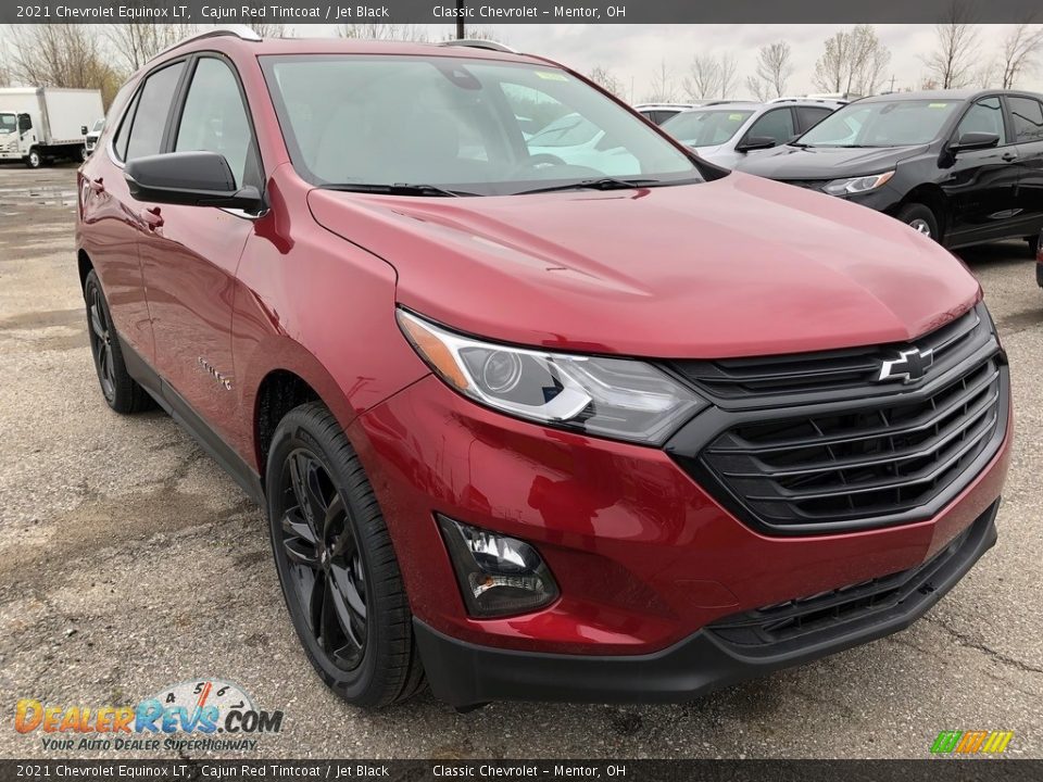 2021 Chevrolet Equinox LT Cajun Red Tintcoat / Jet Black Photo #2