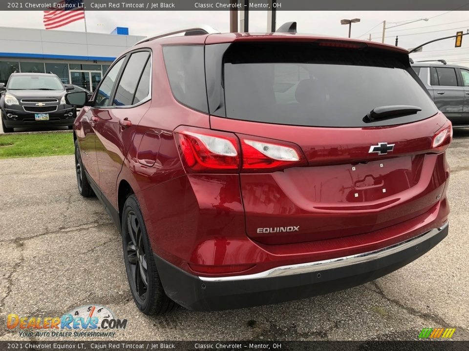 2021 Chevrolet Equinox LT Cajun Red Tintcoat / Jet Black Photo #4