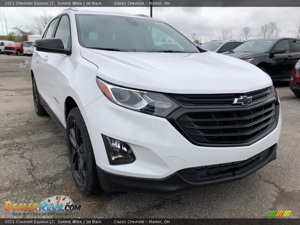 2021 Chevrolet Equinox LT Summit White / Jet Black Photo #2