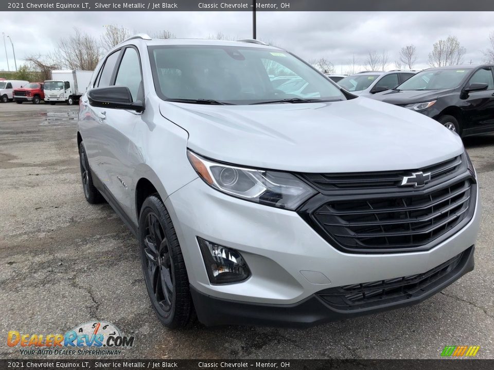 2021 Chevrolet Equinox LT Silver Ice Metallic / Jet Black Photo #2