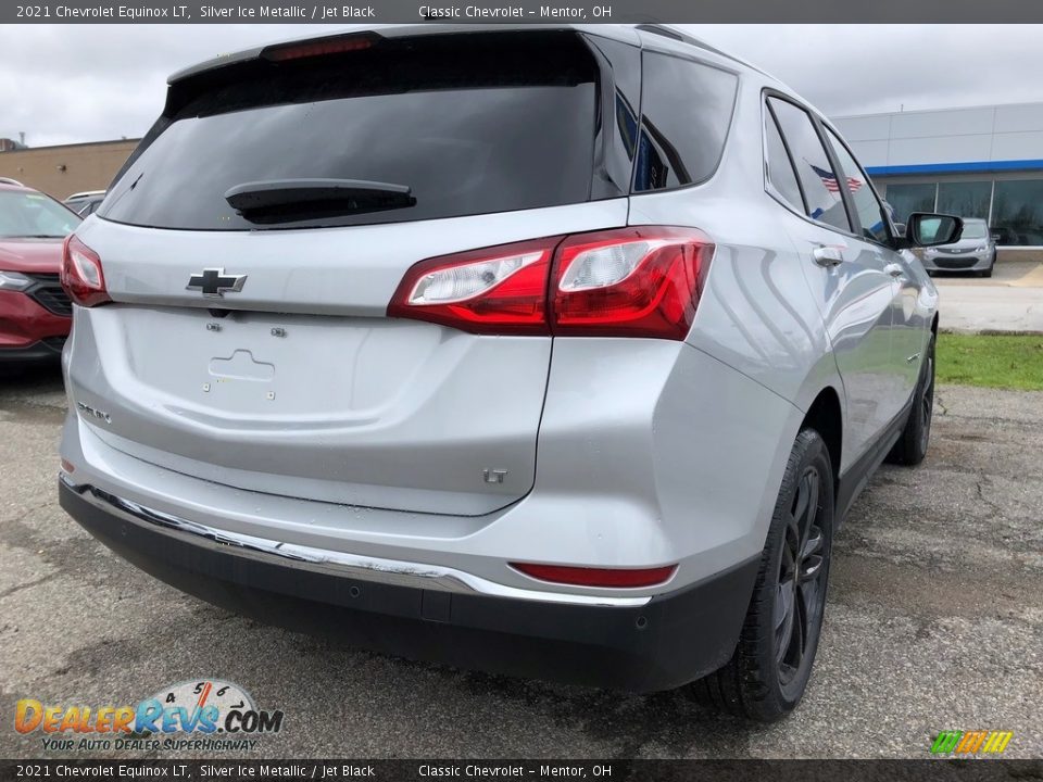 2021 Chevrolet Equinox LT Silver Ice Metallic / Jet Black Photo #3