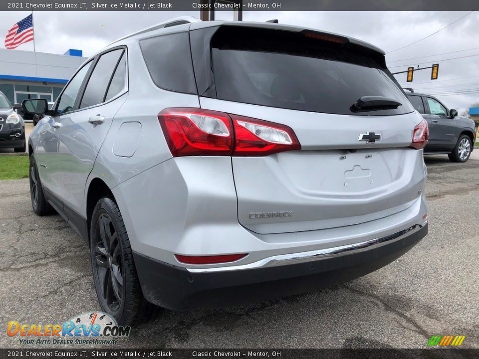 2021 Chevrolet Equinox LT Silver Ice Metallic / Jet Black Photo #4