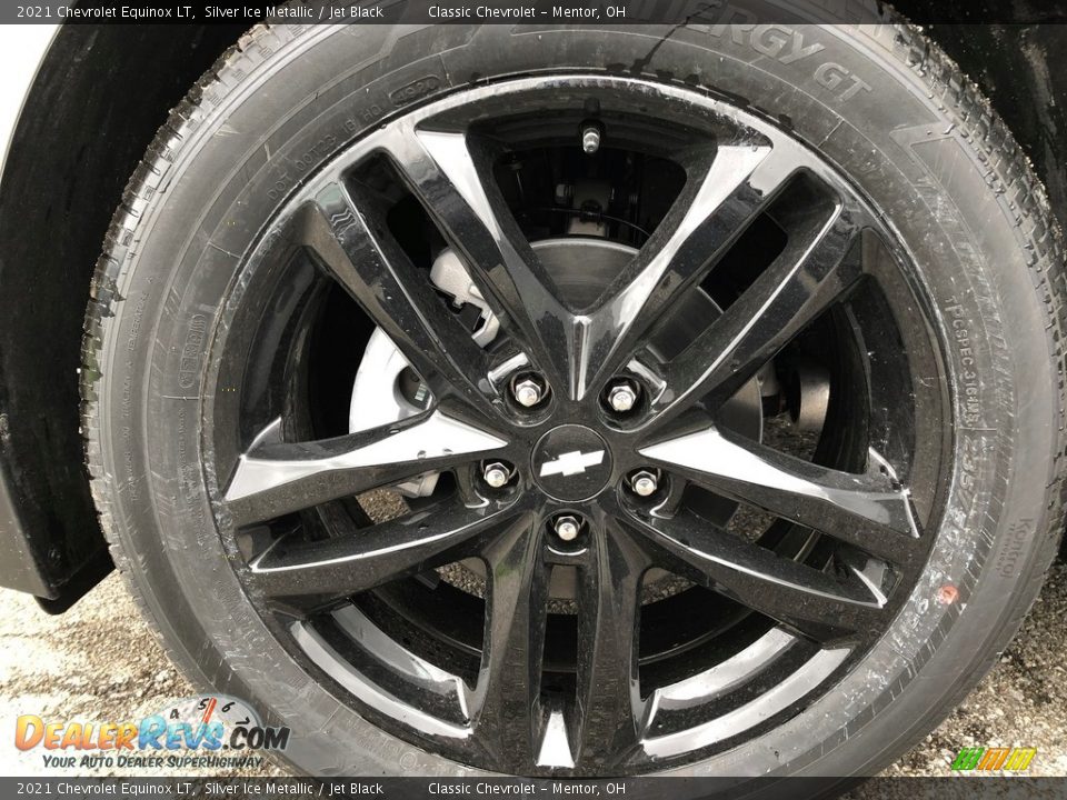 2021 Chevrolet Equinox LT Silver Ice Metallic / Jet Black Photo #9