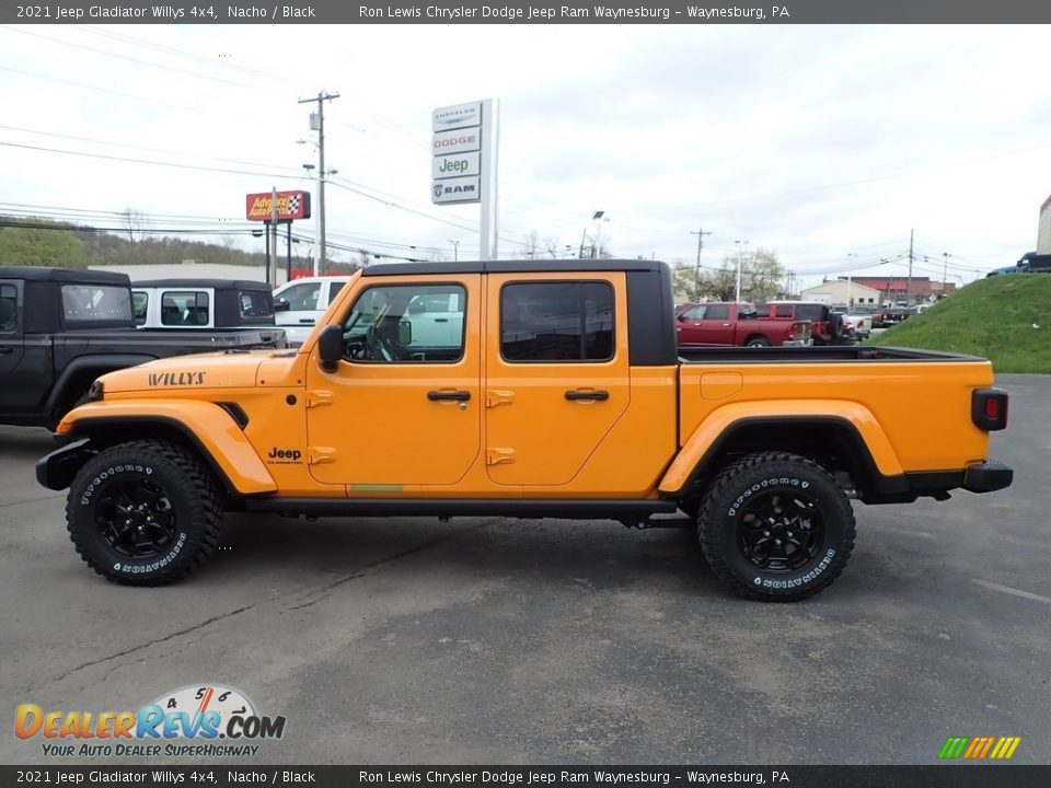 2021 Jeep Gladiator Willys 4x4 Nacho / Black Photo #3