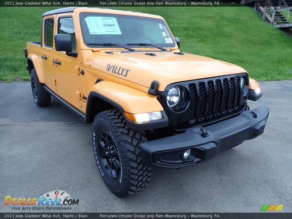 2021 Jeep Gladiator Willys 4x4 Nacho / Black Photo #8