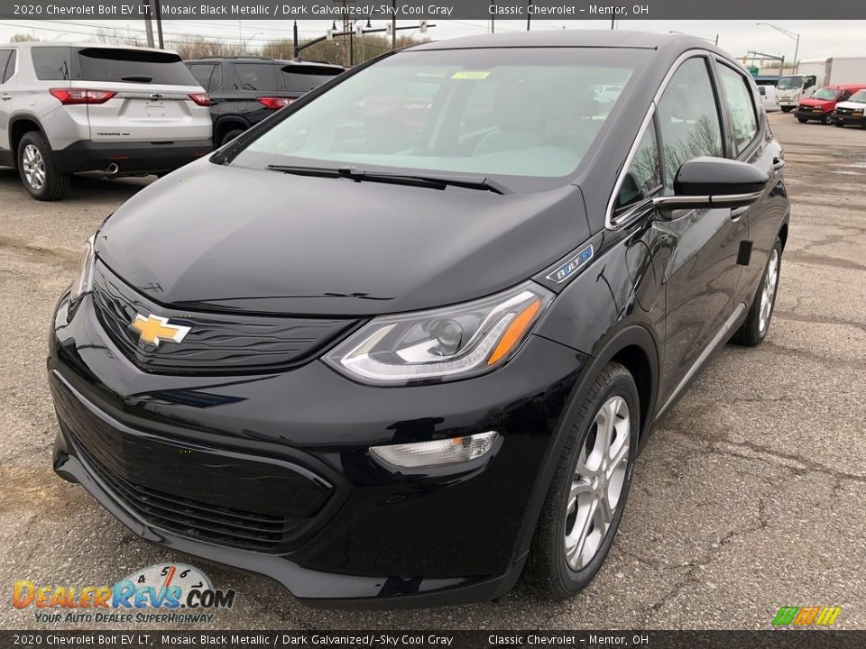 2020 Chevrolet Bolt EV LT Mosaic Black Metallic / Dark Galvanized/­Sky Cool Gray Photo #1