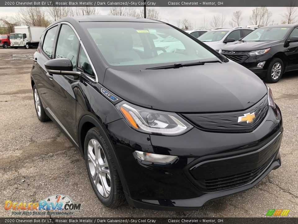 2020 Chevrolet Bolt EV LT Mosaic Black Metallic / Dark Galvanized/­Sky Cool Gray Photo #2