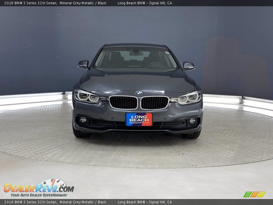 2018 BMW 3 Series 320i Sedan Mineral Grey Metallic / Black Photo #2