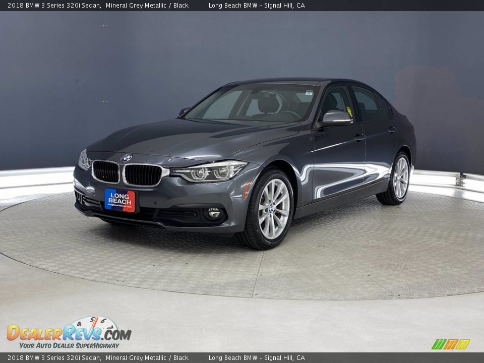 2018 BMW 3 Series 320i Sedan Mineral Grey Metallic / Black Photo #3