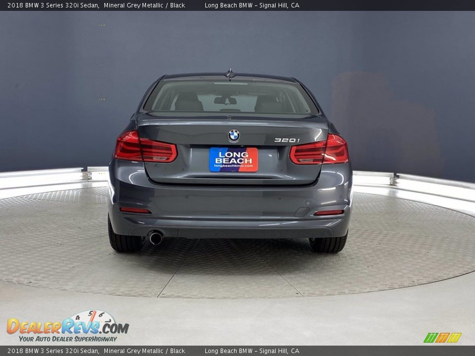 2018 BMW 3 Series 320i Sedan Mineral Grey Metallic / Black Photo #4