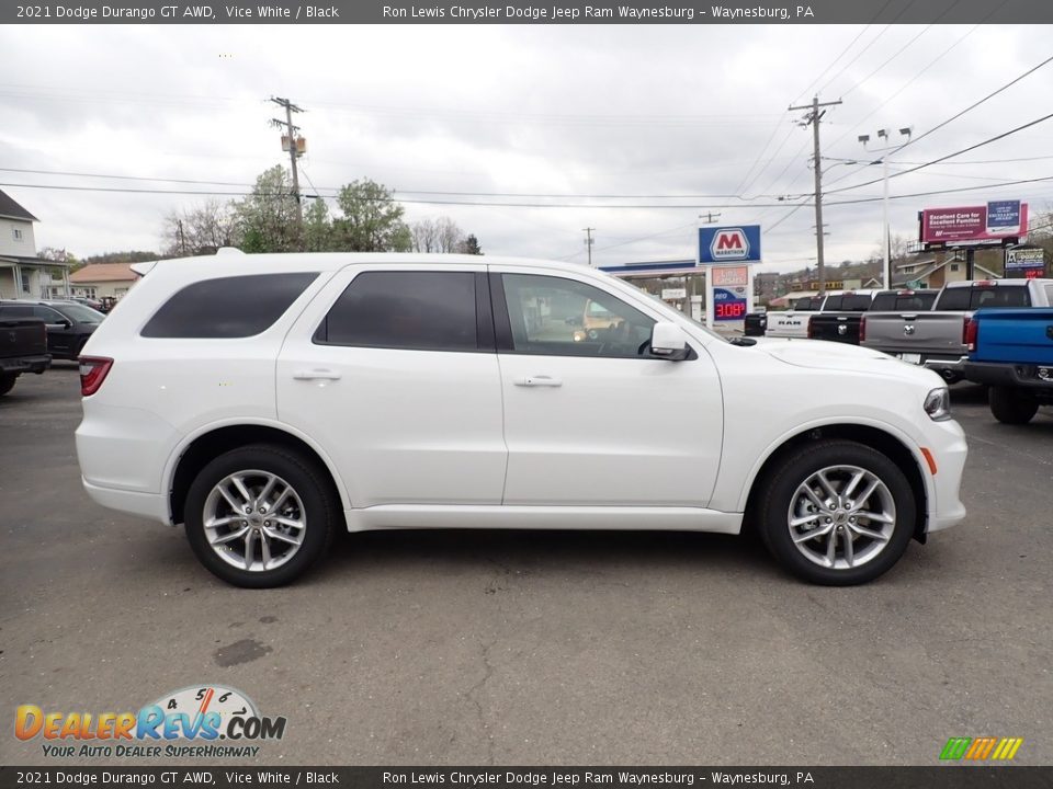 2021 Dodge Durango GT AWD Vice White / Black Photo #6