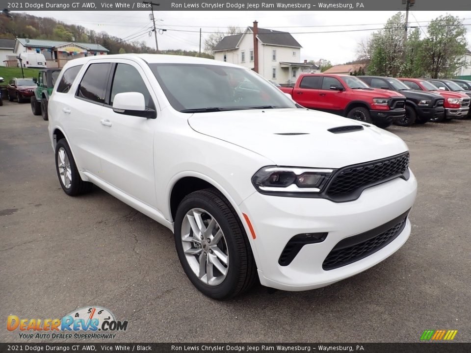 2021 Dodge Durango GT AWD Vice White / Black Photo #7