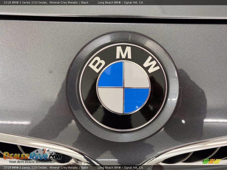 2018 BMW 3 Series 320i Sedan Mineral Grey Metallic / Black Photo #8