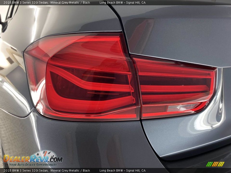 2018 BMW 3 Series 320i Sedan Mineral Grey Metallic / Black Photo #9
