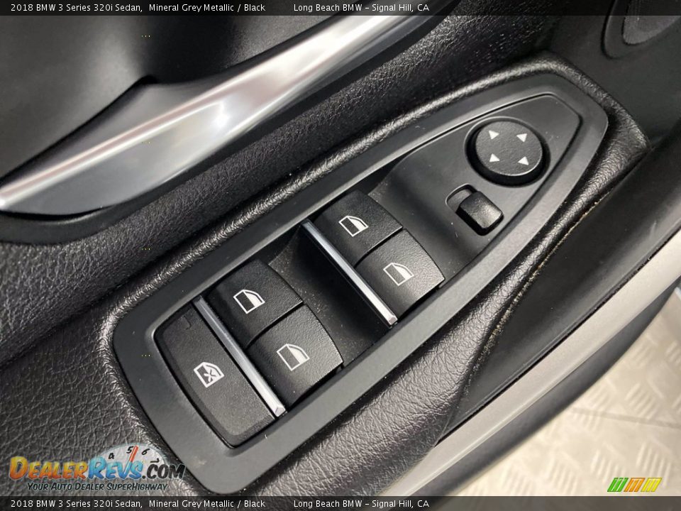 2018 BMW 3 Series 320i Sedan Mineral Grey Metallic / Black Photo #14