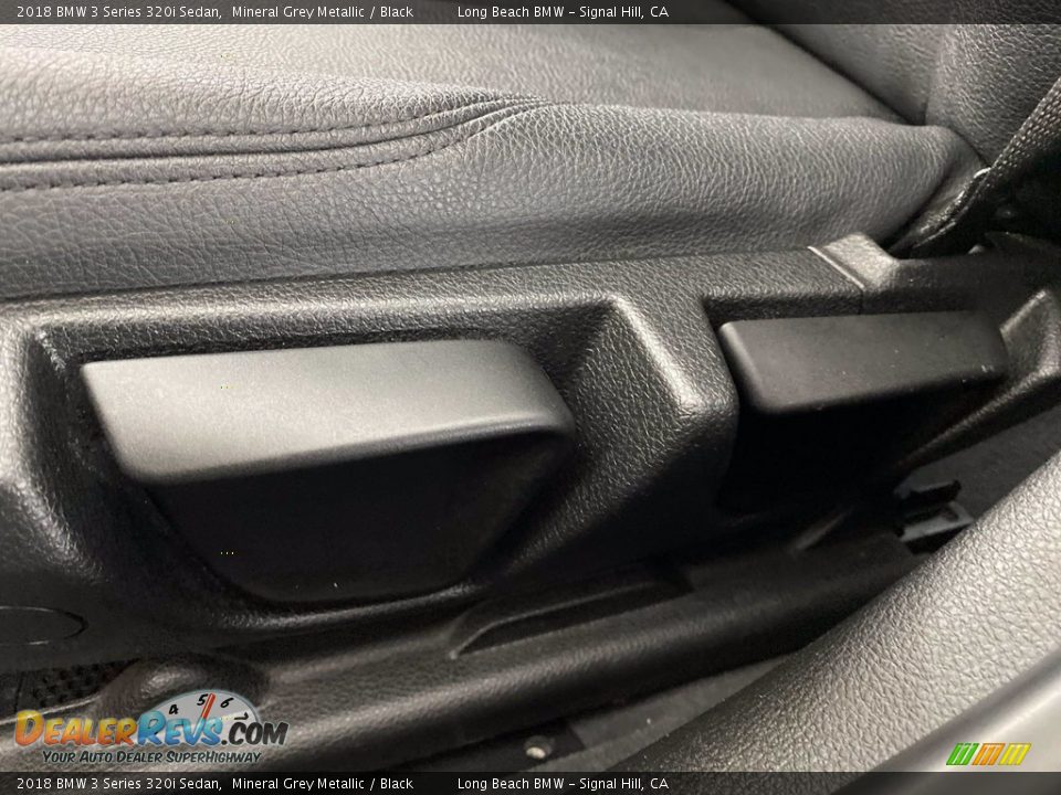 2018 BMW 3 Series 320i Sedan Mineral Grey Metallic / Black Photo #15