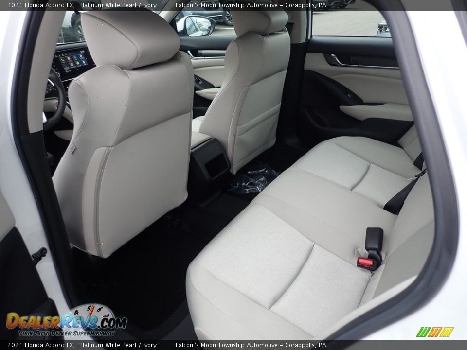 2021 Honda Accord LX Platinum White Pearl / Ivory Photo #10