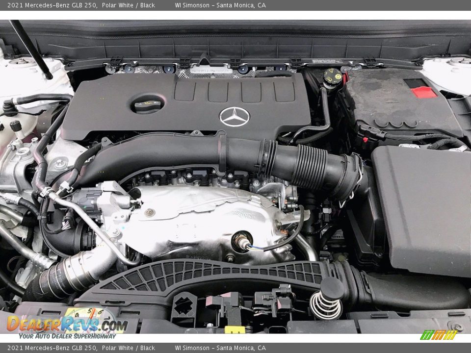 2021 Mercedes-Benz GLB 250 Polar White / Black Photo #8