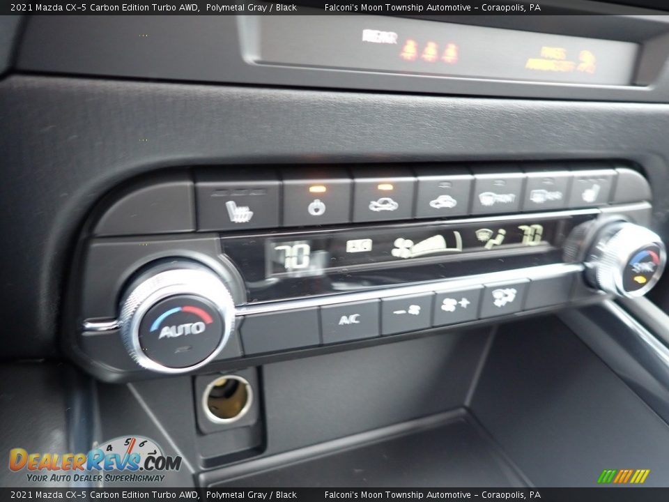 2021 Mazda CX-5 Carbon Edition Turbo AWD Polymetal Gray / Black Photo #15