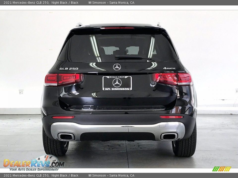 2021 Mercedes-Benz GLB 250 Night Black / Black Photo #3