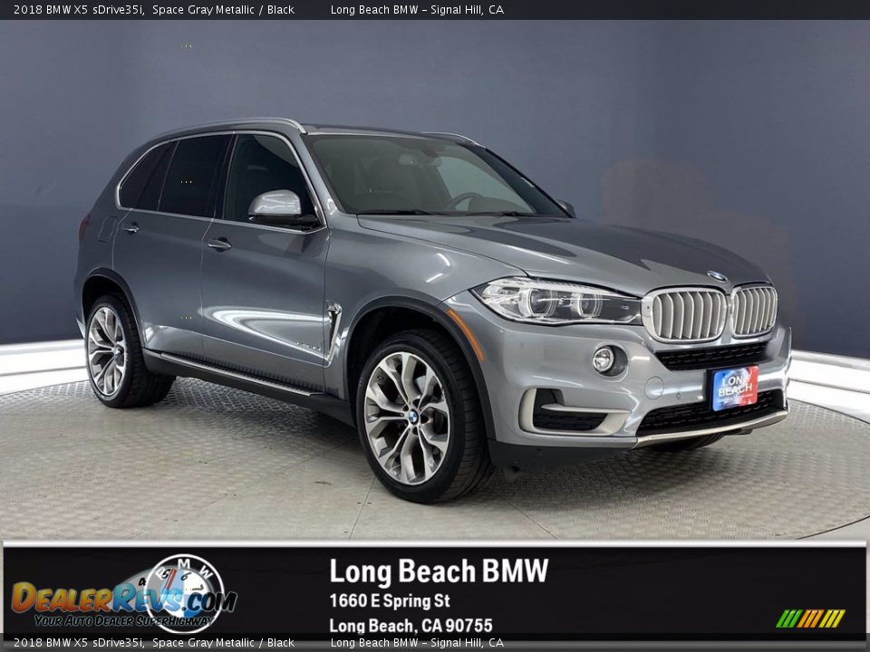 2018 BMW X5 sDrive35i Space Gray Metallic / Black Photo #1