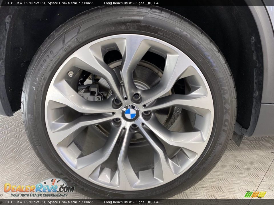 2018 BMW X5 sDrive35i Space Gray Metallic / Black Photo #6