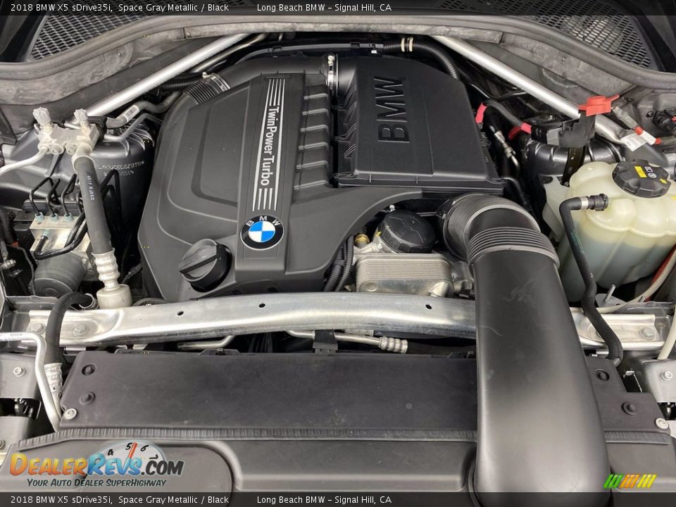 2018 BMW X5 sDrive35i Space Gray Metallic / Black Photo #12