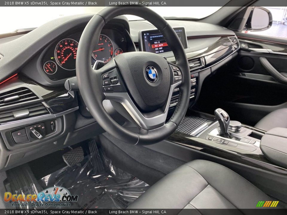 2018 BMW X5 sDrive35i Space Gray Metallic / Black Photo #16