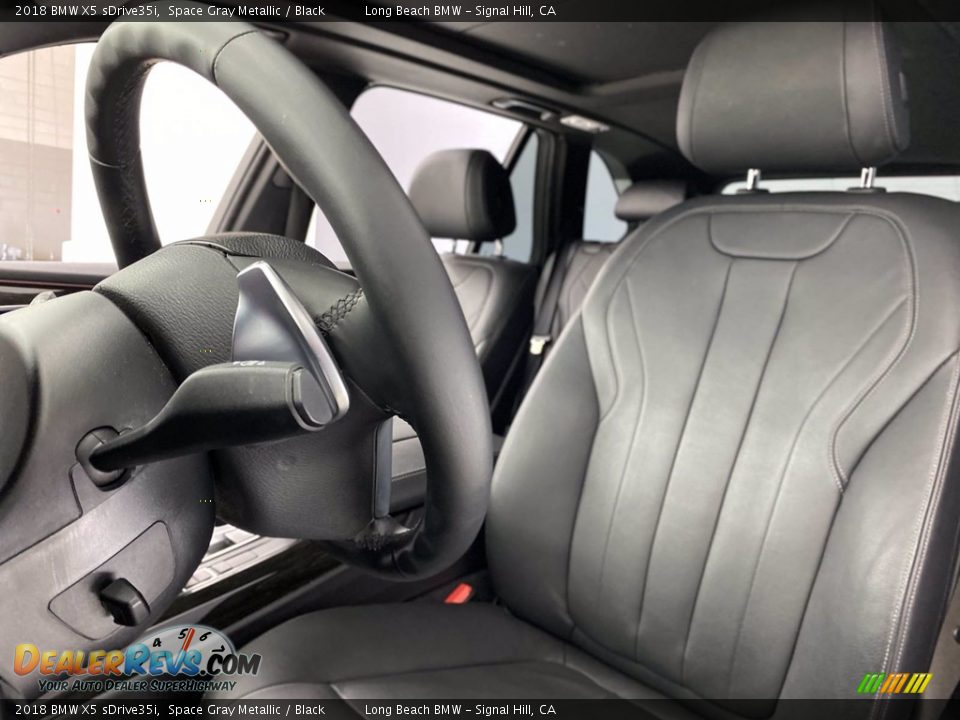2018 BMW X5 sDrive35i Space Gray Metallic / Black Photo #17